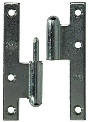 1019135 - 3 STALEN PAUMELLEN VERZINKT LINKS 110X60MM